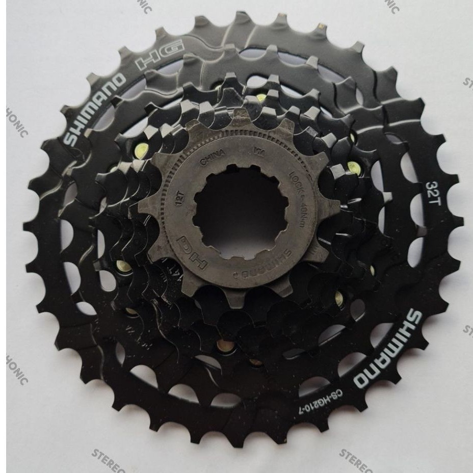 NEW ORIGINAL Sprocket SHIMANO CS-HG210-7 12-32T Sprocket HG Drive 7speed SHIMANO Cassette 7speed SHI