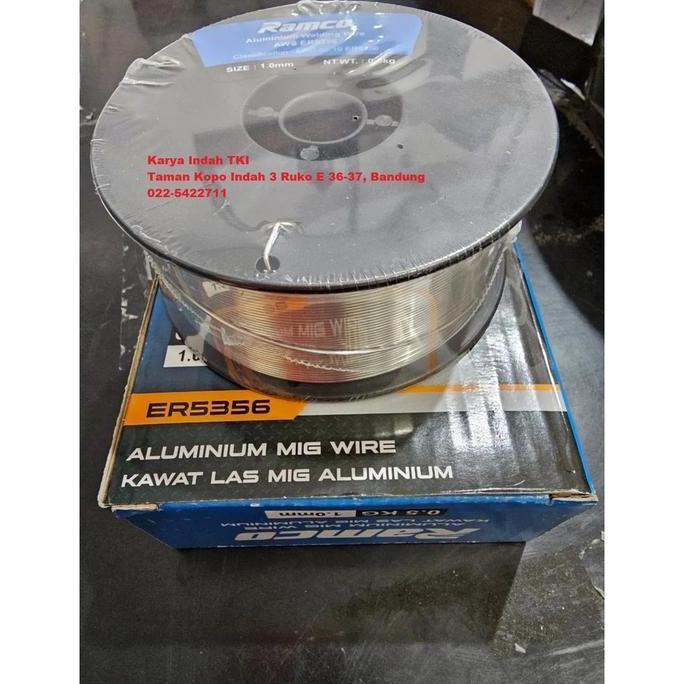 [] Kawat Las Ramco MIG Aluminium ER5356 1mm 0.5kg Alumunium Argon ER 5356