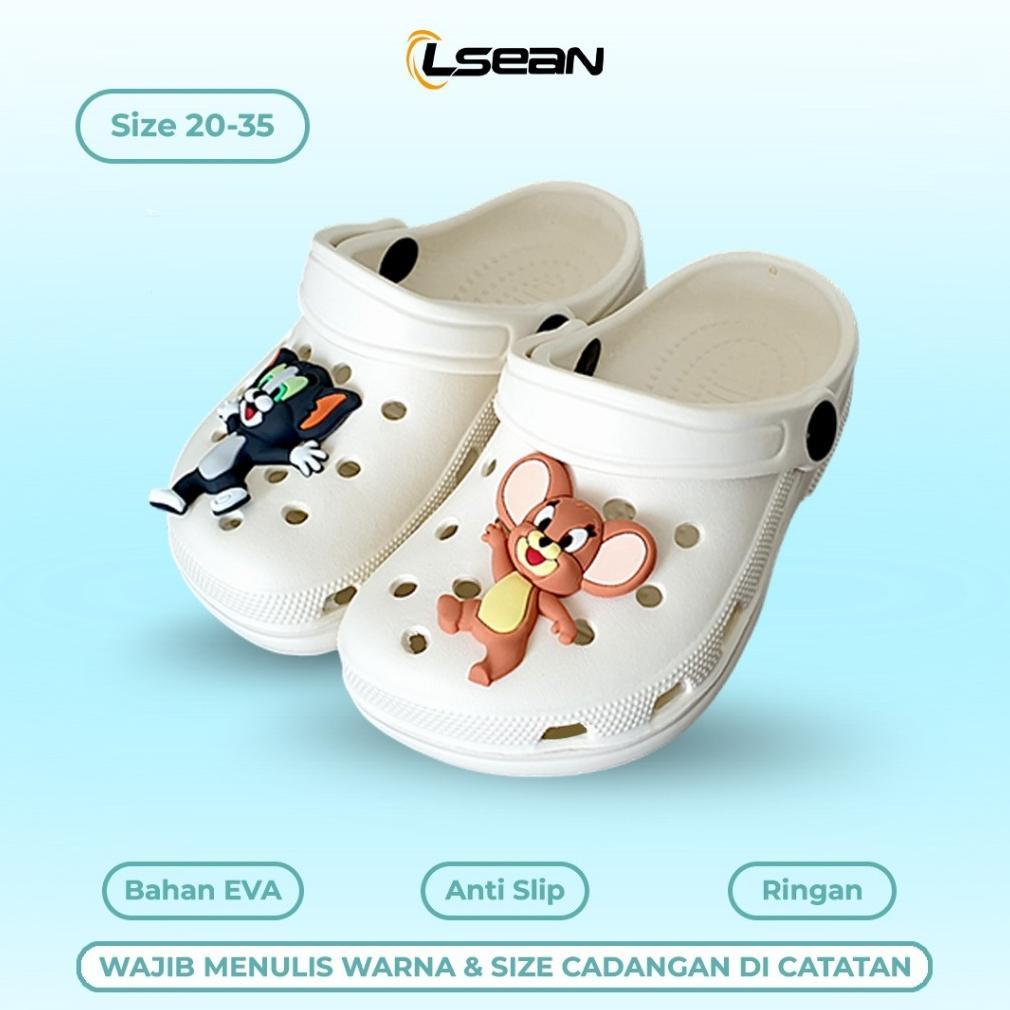 Banting Harga Sandal Baim Kodok Anak Laki-Laki Dan Perempuan Dengan Pin 3D Kartun Hewan Lucu S251Tj 
