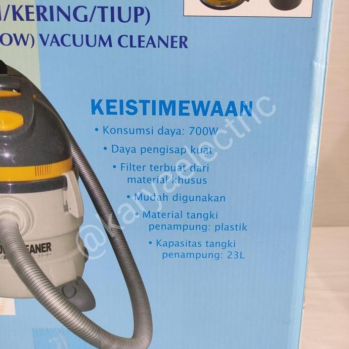Hifque- Vacuum Cleaner Miyako Garansi Vc-7100 Wd / Vc-7100Wd