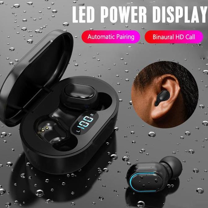 Heyo- Jovitech Tws Earphone Bluetooth Wireless Earbuds Dital Display Touch Control Terproof T10