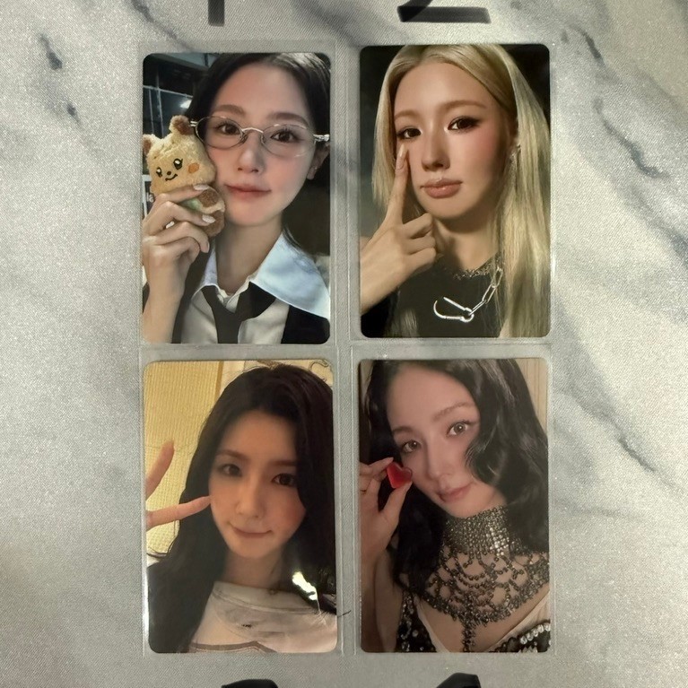photocard official idle miyeon