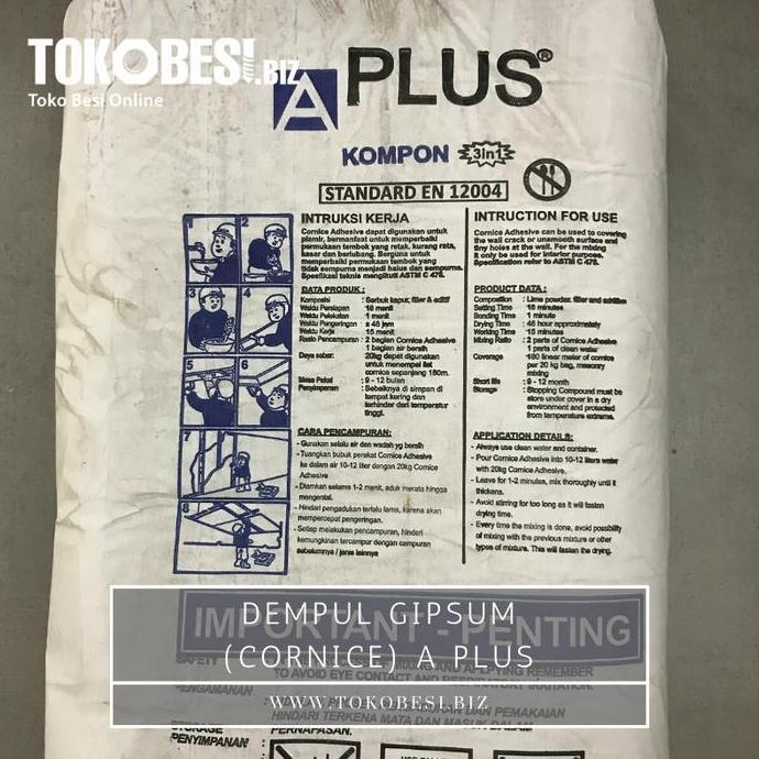 [] Dempul gipsum (cornice) A PLUS