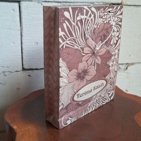 Paperbag Batik / Paperbag Snack Tanggung 50pcs