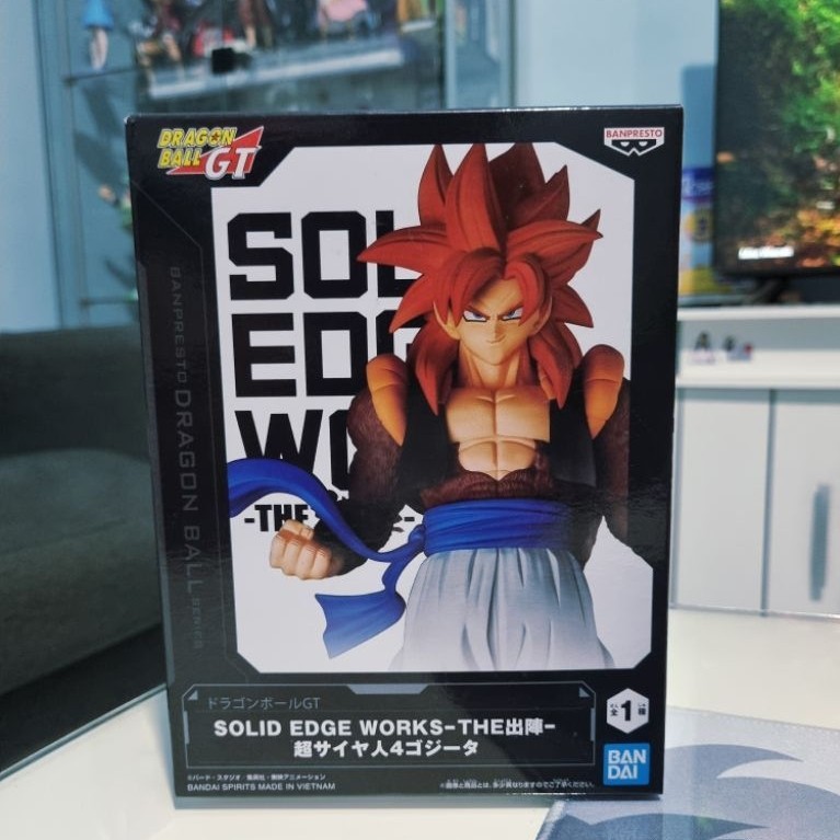 Solid Edge Works Figure Super Saiyan 4 Gogeta - Dragon Ball GT (NEW SEGEL)