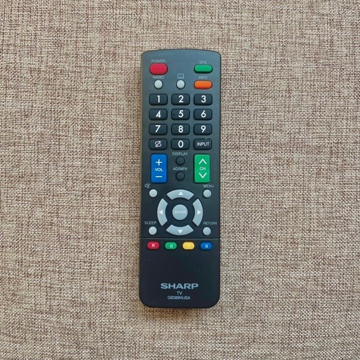 REMOT SHARP - REMOTE TV SHARP ORIGINAL - REMOT TV SHARP AQUOS LED LCD ORIGINAL