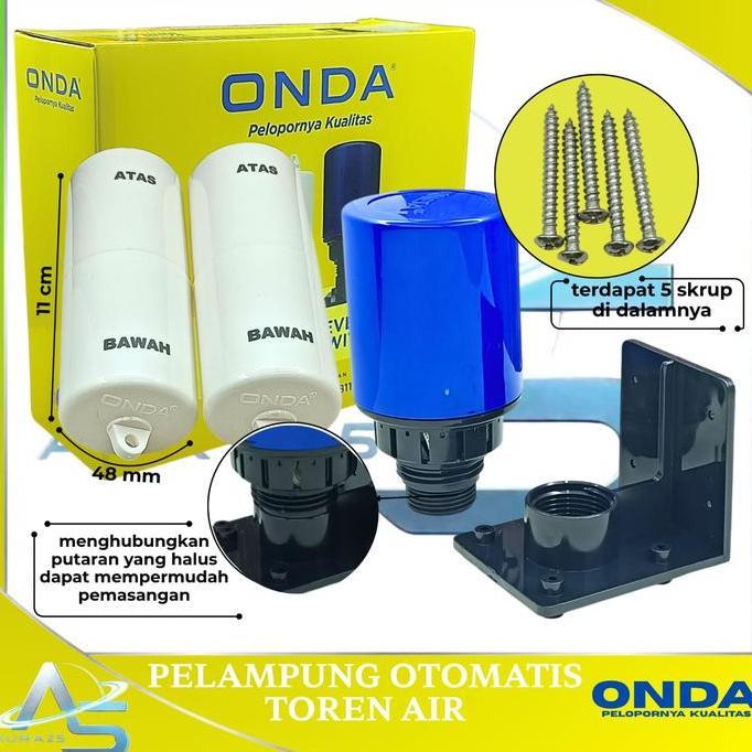Pelampung Air Otomatis Tangki/Toren Anti Meluap/Pelampung Otomatis Toren Air Sensor Tali Responsif
