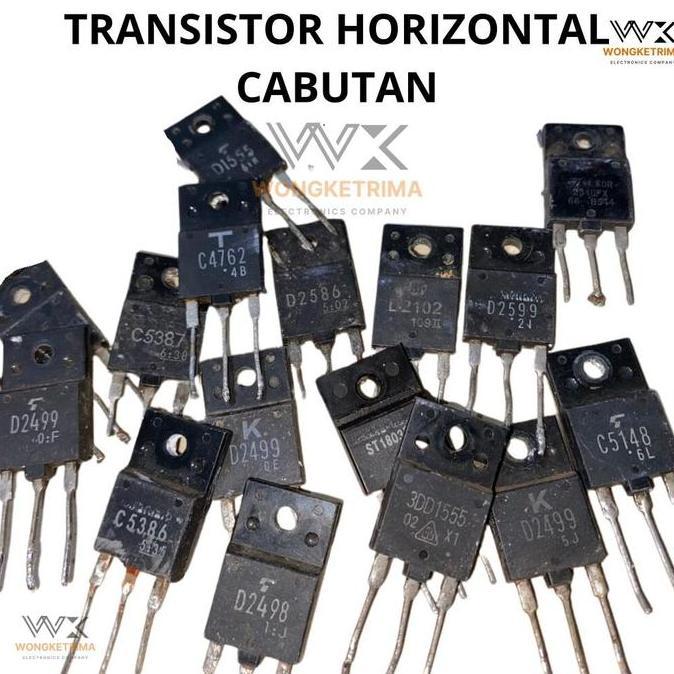 Transistor Horizontal Cabutan Mesin Tv Monitor Crt