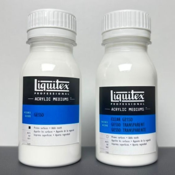 Clear Gesso / White Gesso 80 ml Liquitex Professional