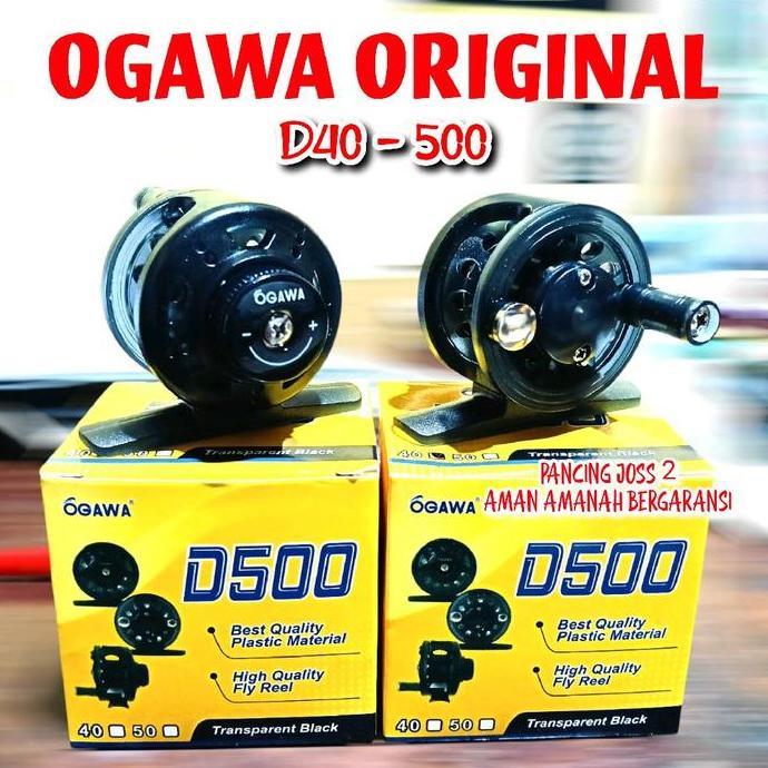 (Good) Reel Ogawa D40 -500 reel tokos reel mini ogawa diameter 40 cocok untuk joran tegek