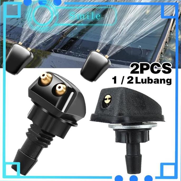 Indocar- 2Pcs Nozzle Wiper Universal Semprotan Wiper Mobil Nozzle Wiper Avanza