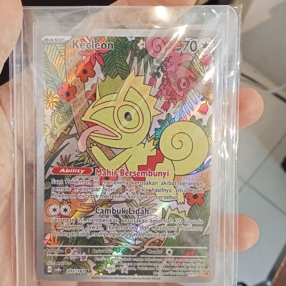 Kecleon AR kartu pokemon