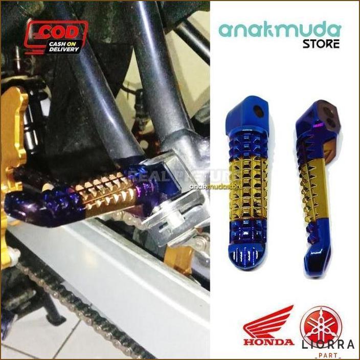 FOOTSTEP BONCENGAN BELAKANG VARIASI PIJAKAN KAKI BEAT FI NEW TWOTONE BESTSELLER