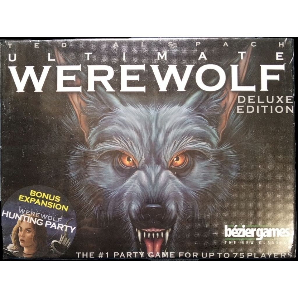 Ultimate Werewolf Deluxe Edition Board Game / Werewolf Card