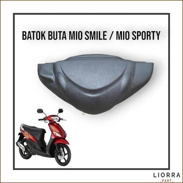BATOK BUTA MIO SATU SET DEPAN BELAKANG BAHAN RINGAN COCOK UNTUK DRAG ATAU ROADRACE TERBATAS