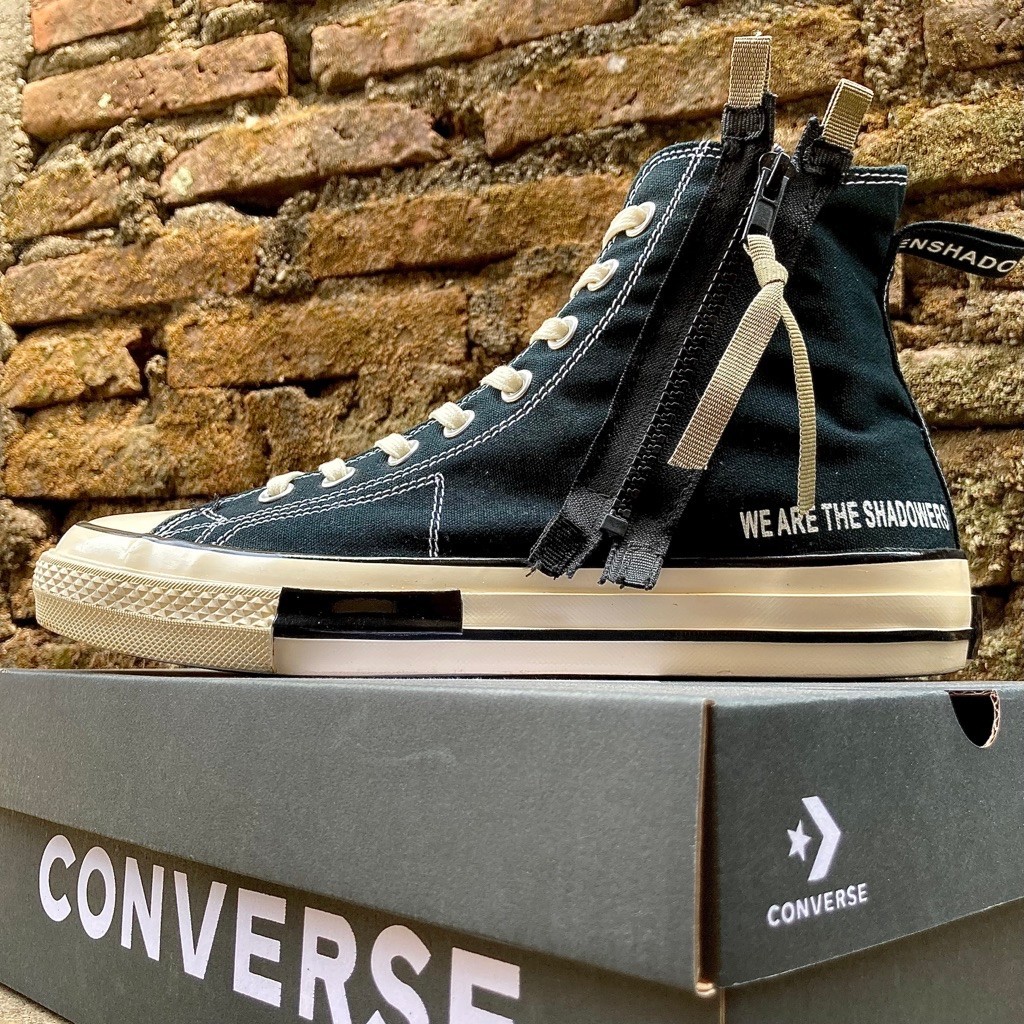 Converse Chuck Taylor 70s High "Enshadower" Zipper Black Size 44