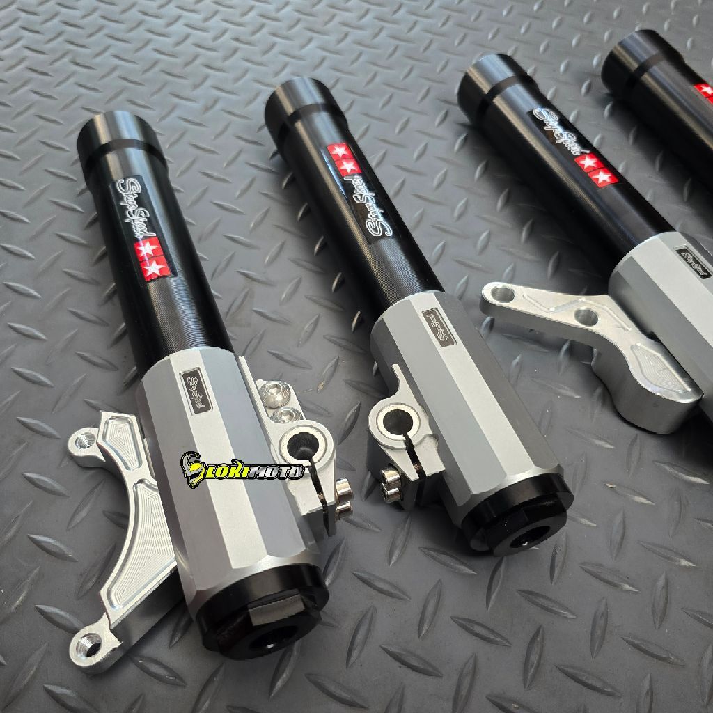 Bottom Shock Depan Stage Speed Set Braket 2p Axial Monoblok Mio Aerox As 26