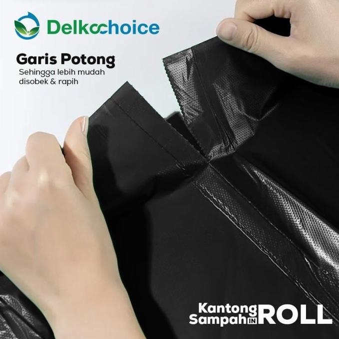 Bersihbgt- Kantong Plastik Sampah In Roll Delkochoice