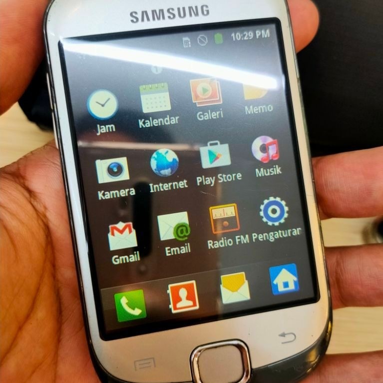 Samsung Galaxy Fit GT-S5670 White hp aja