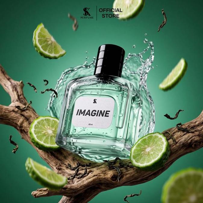 Wangi- [Sk Parfume] Imagine - Parfum Unisex Dengan Ngi Fruity Cool Dan Citrus