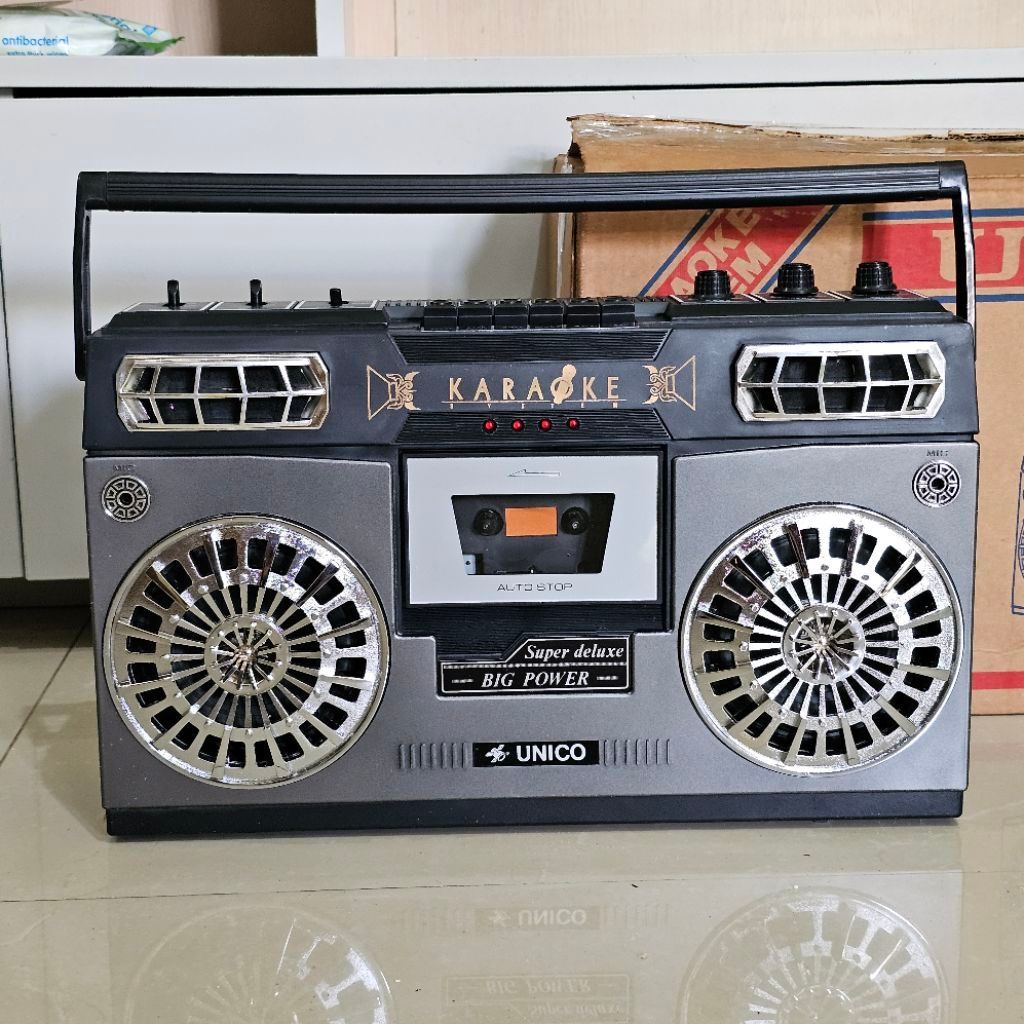 Tape Compo Boombox UNICO Satellite SC-301 SC-302 Cassette player kaset pita New NOS