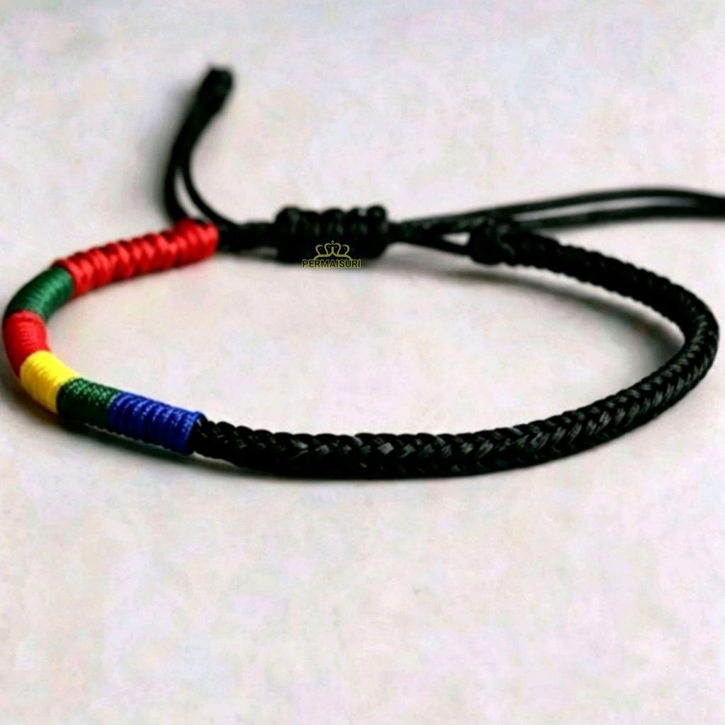 Tibet Asli Gelang Tibet Colorful Original Tibet Pancawarna