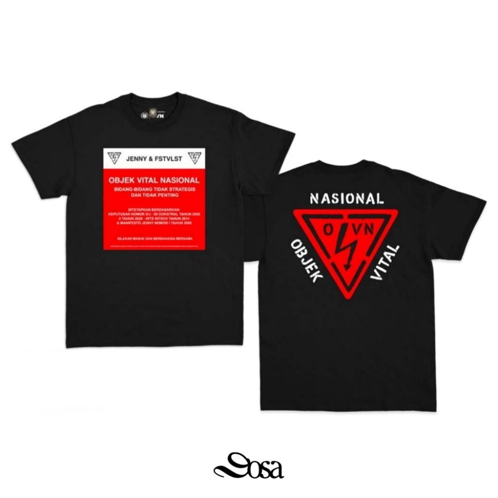 Fstvlst x Jenny - Objek Vital Nasional [T-Shirt]