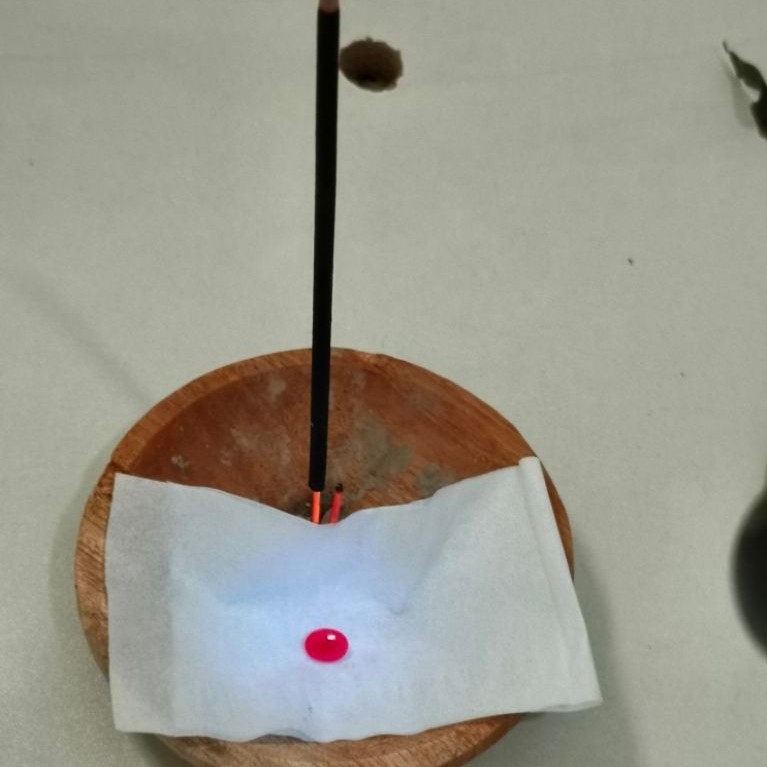 Batu Natural Ruby Corondum Merah delima