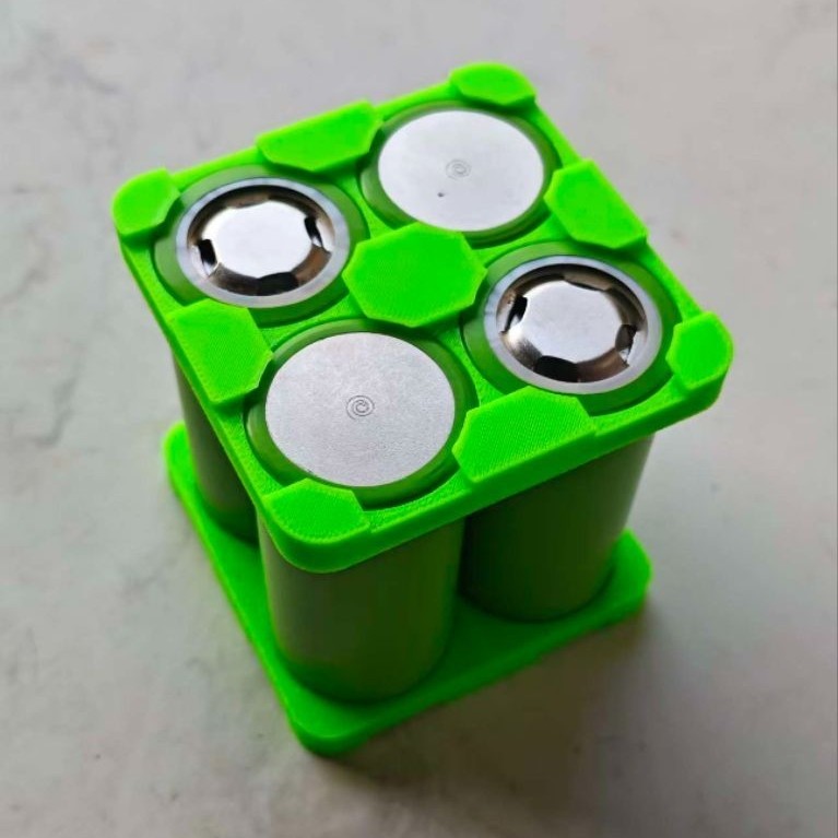 Holder Battery  32700 32650 Diameter 32mm 4S