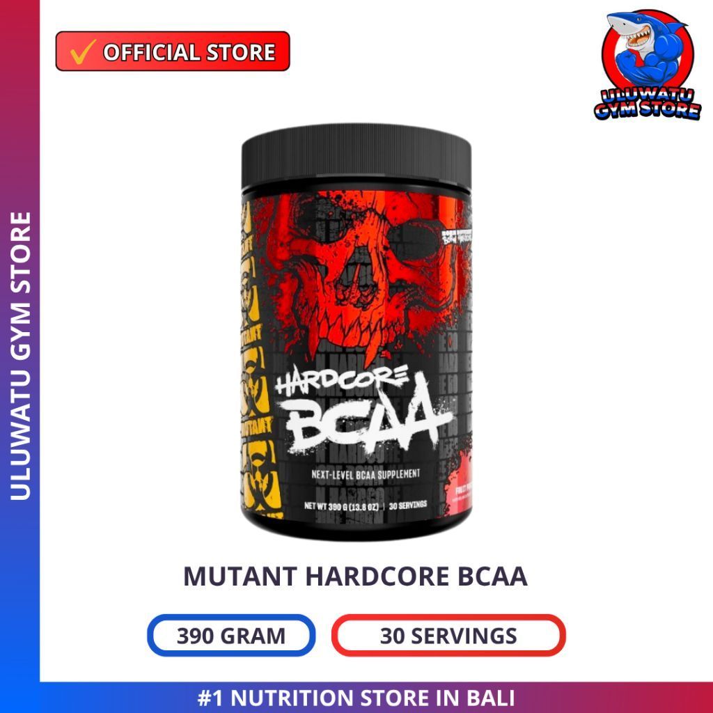 MUTANT USA BCAA EAA 30 servings Better Recovery + Hydration Formula Import - Hardcore BCAA Mutant