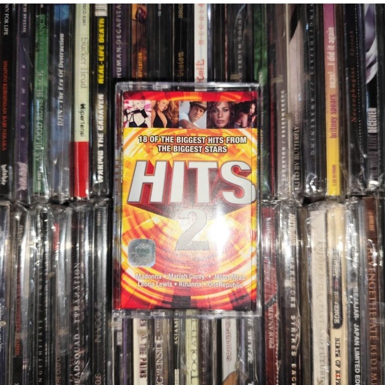 Kaset Kompilasi Hits 2 - Madonna, Mariah Carey, Jason Mraz, Leona Lewis, Rihanna