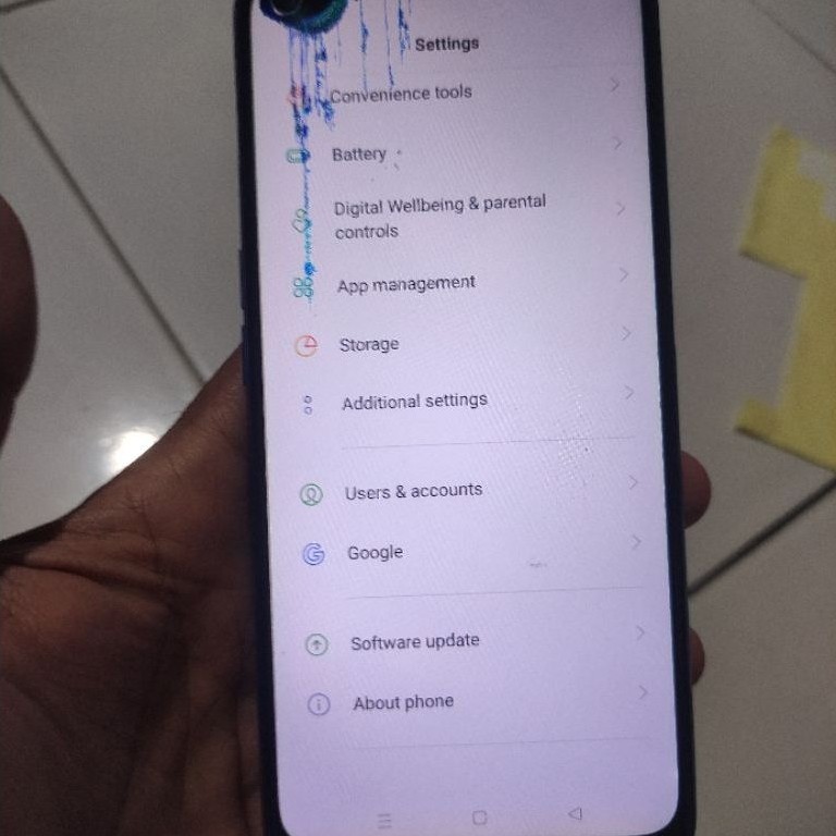 Lcd oppo A54 ORI Minus murah