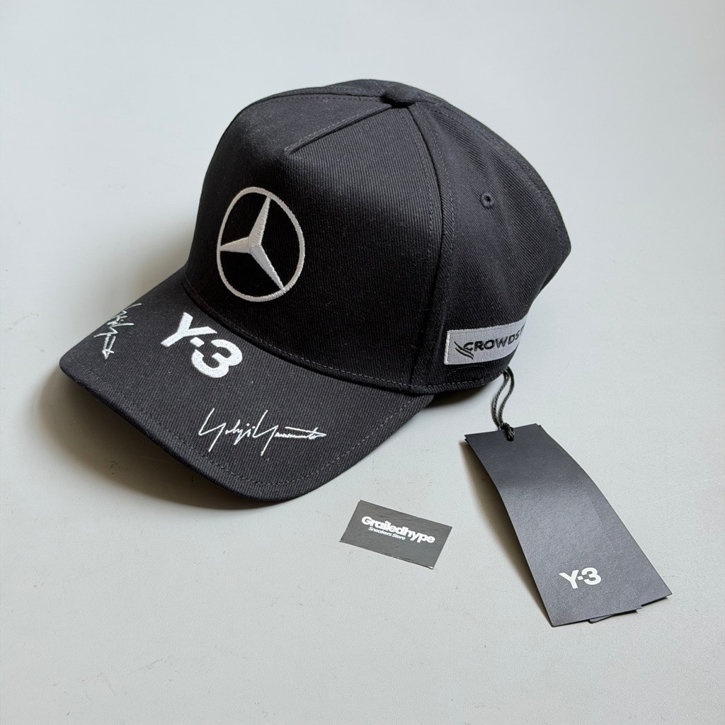 Adidas AMG x Y-3 x Mercedes Petronas Formula 1 Team Podium Cap Black