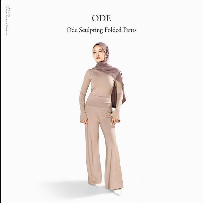 Lafiye - Ode Sculpting Folded Pants