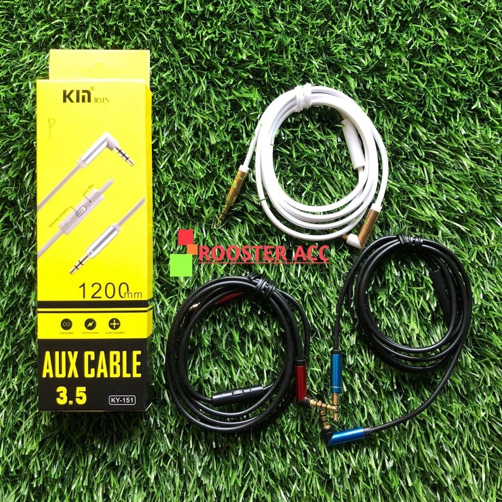 KABEL AUX KY151 (ADA MIC)