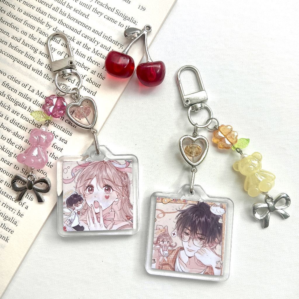 Hidden Love Bag Charm/Beads Keychain Manhua Duan Jiaxu Sang Zhi