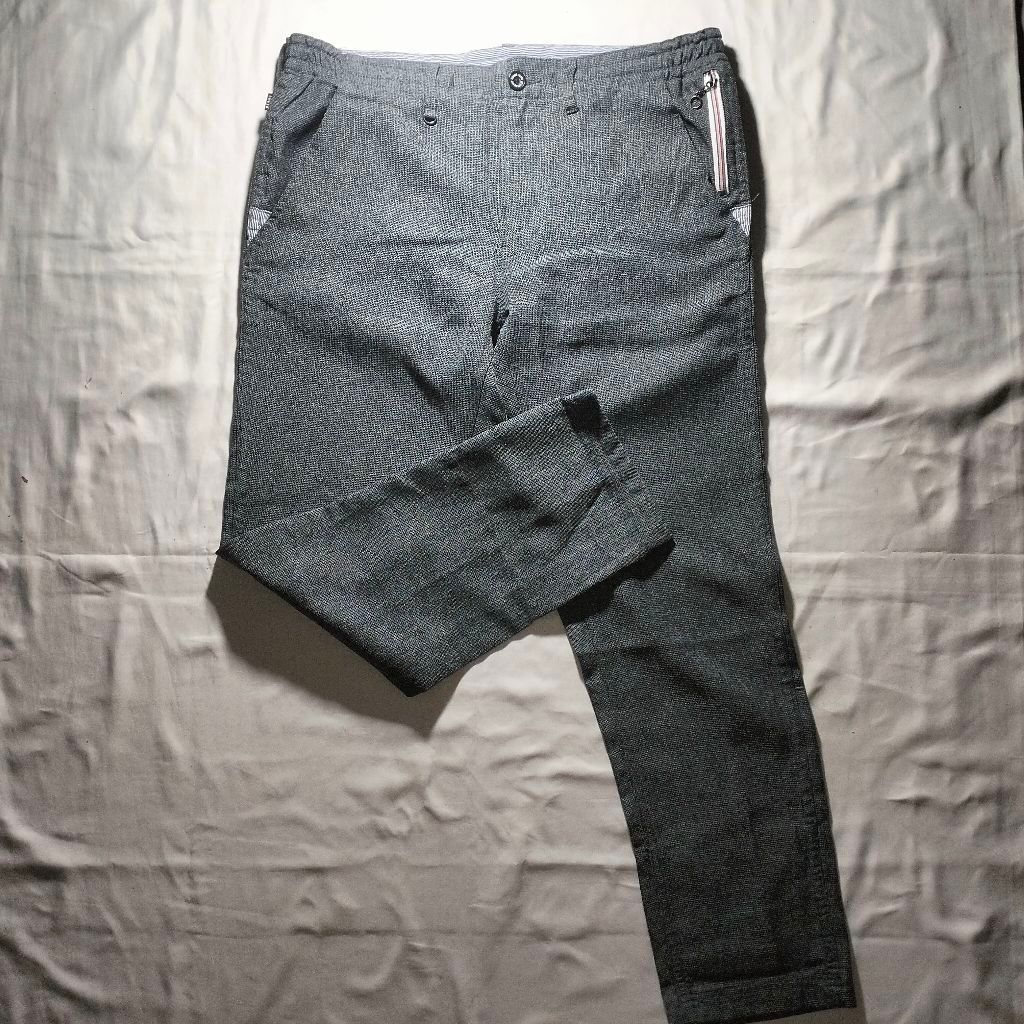 BEAMS Heart Amano-style shroud pants celana second