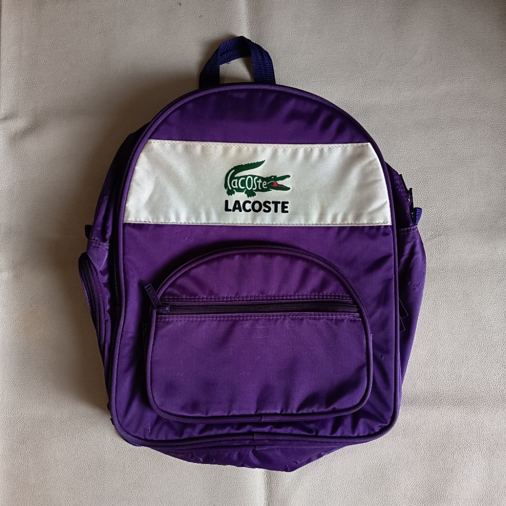 tas ransel l4c0st3 second bekas preloved original branded
