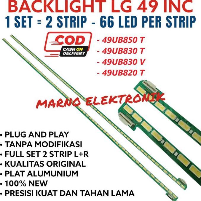 BACKLIGHT LG 49 IN 49UB 49UB850T 49UB830T 49UB830 V 49UB820 T BL LED MRN99