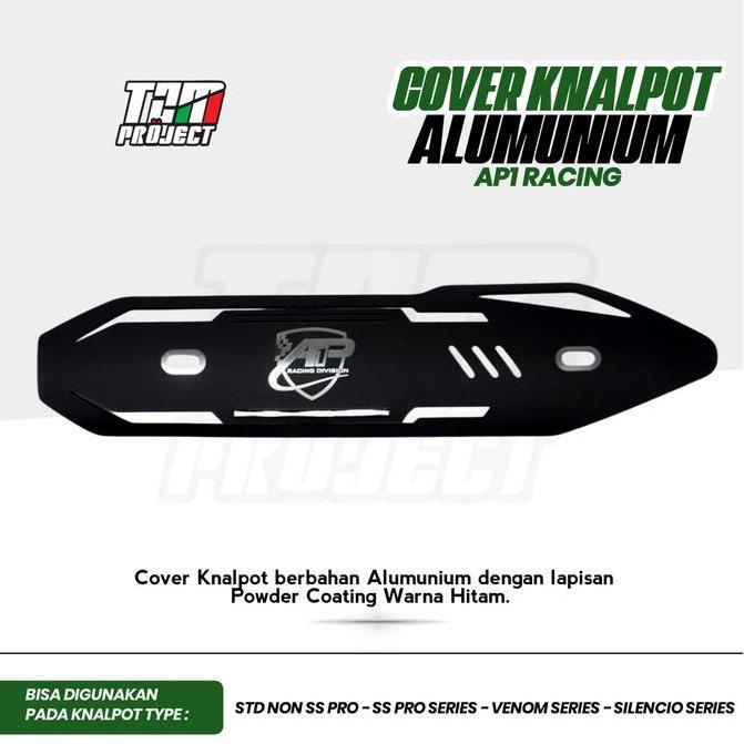 TZM PROJECT - COVER KNALPOT ALUMUNIUM TZM PROJECT/AP1 RACING