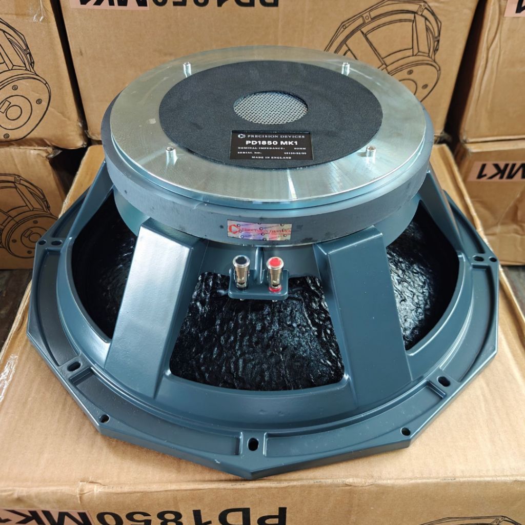 (PROMO FREE KAYU) Komponen Speaker / 18 Inch / PD1850 MK1 / VC 5 IN / Precision Devices PD 1850 MK2 