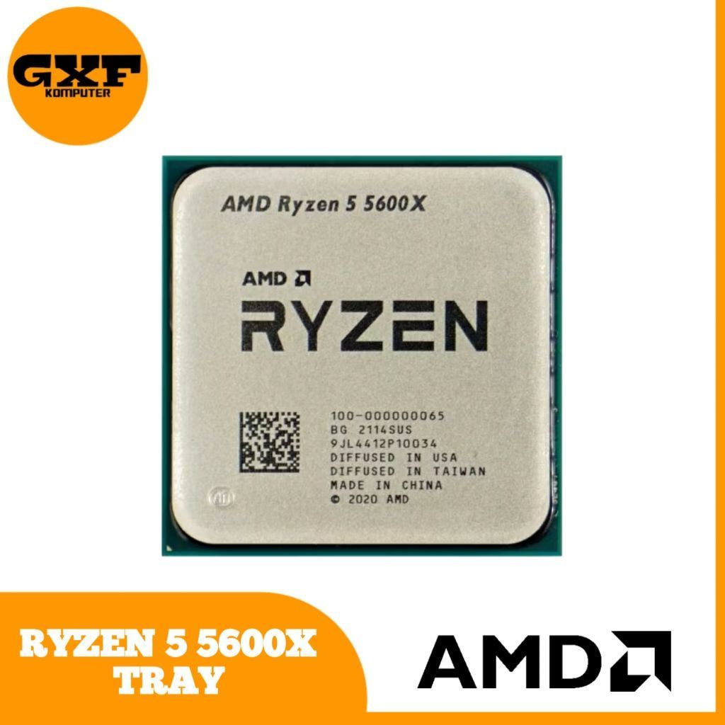 AMD PROCESSOR RYZEN 5 5600X AM4 TRAY