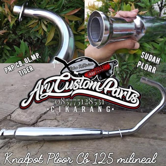 knalpot cb 125 ntd atau corbi