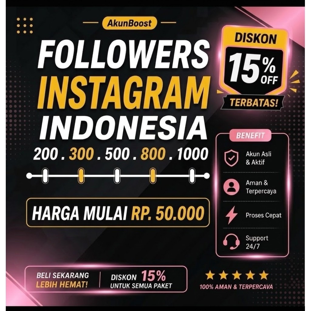 Followers Instagram indo Real