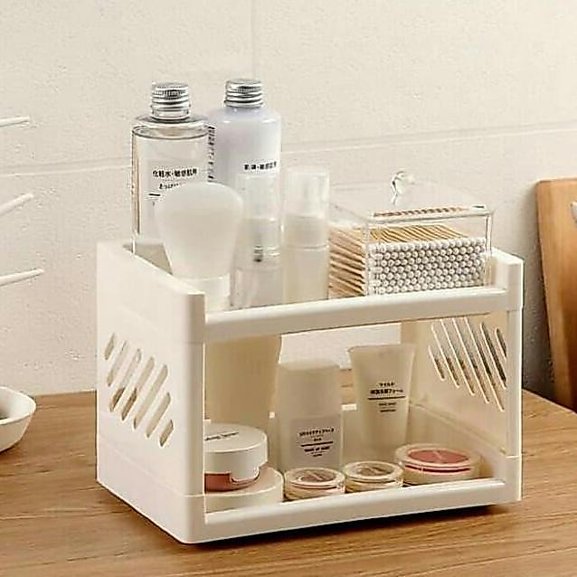 Rak Plastik Mini Susun 2 Serbaguna DSS