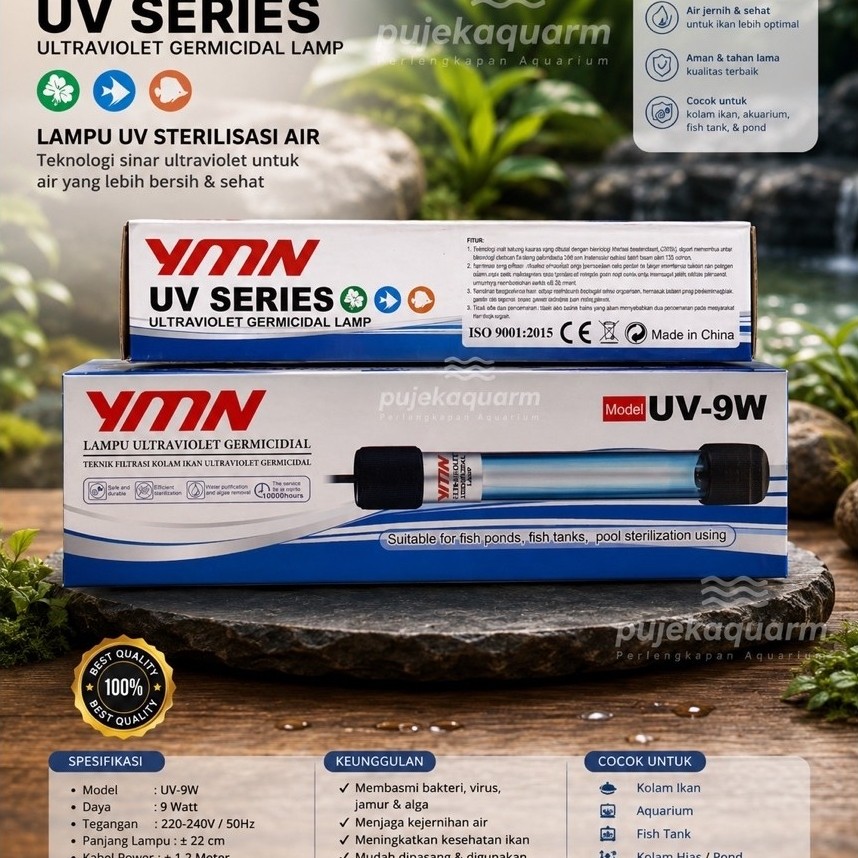 PROMO MURAH Lampu anti bakteri lumut YMN UV  / lampu uv