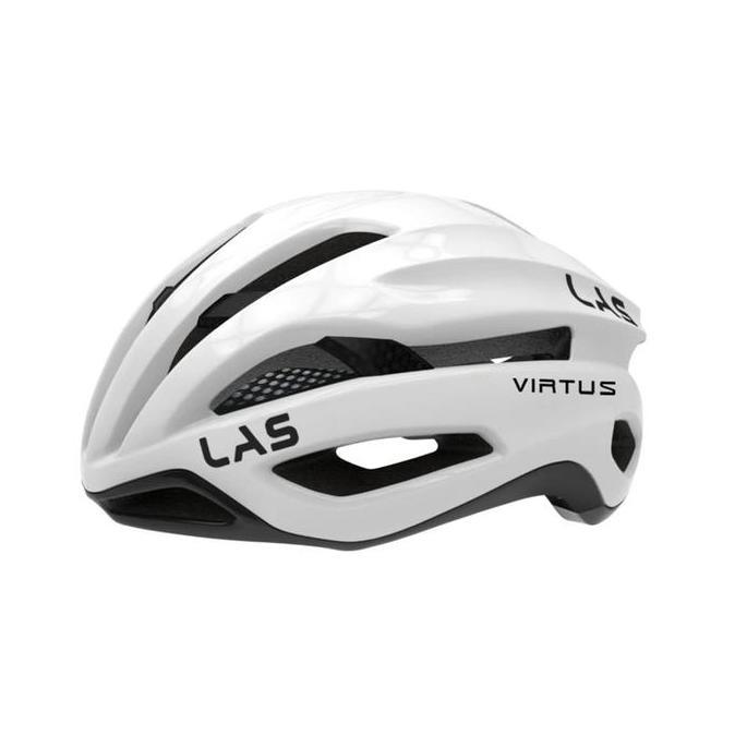 Helm Sepeda - LAS Virtus Carbon Helmet - White Carbon