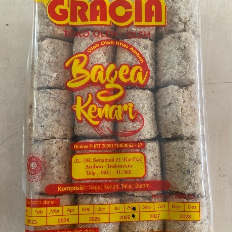 Bagea Kenari Gracia