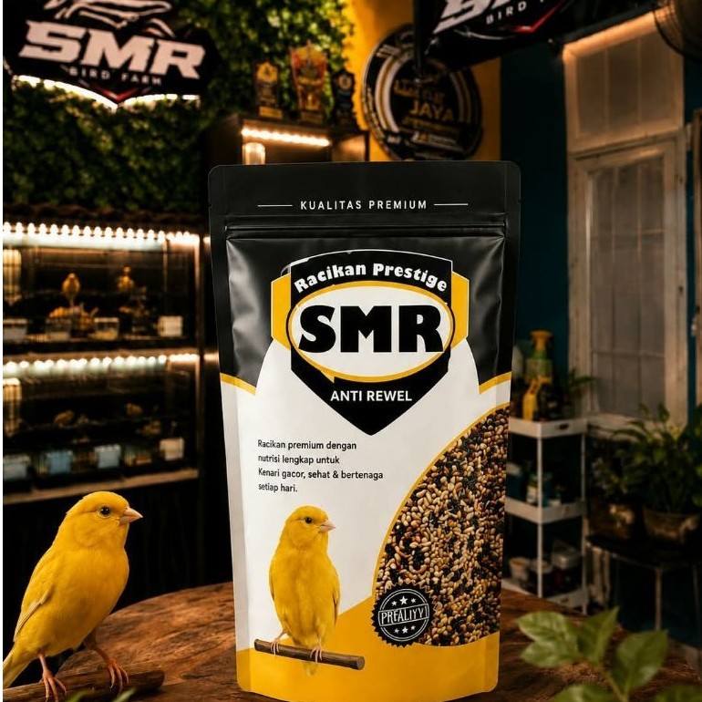 Pakan Kenari Gacor Konslet / Pakan Kenari racikan prestige / Pakan Canary Seed Campur