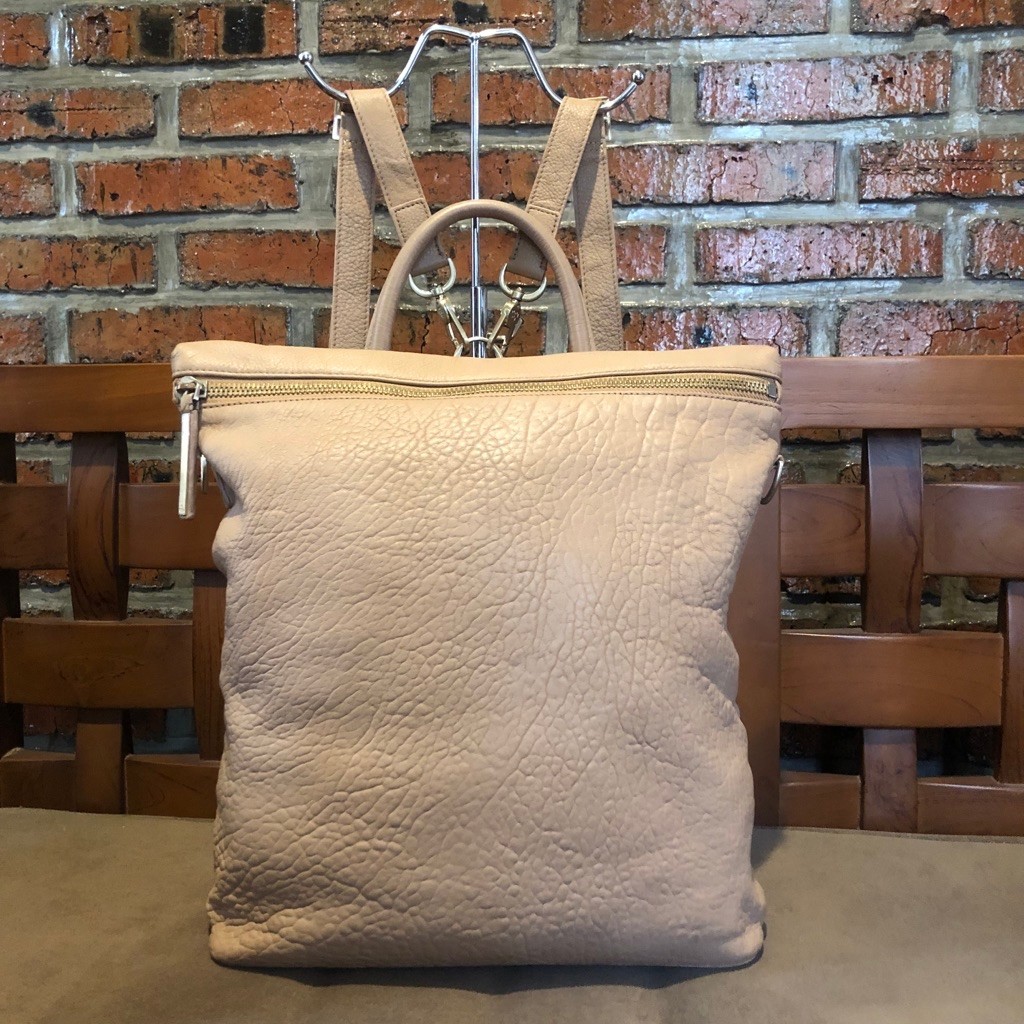 tas ransel top handle finn esker kulit asli preloved